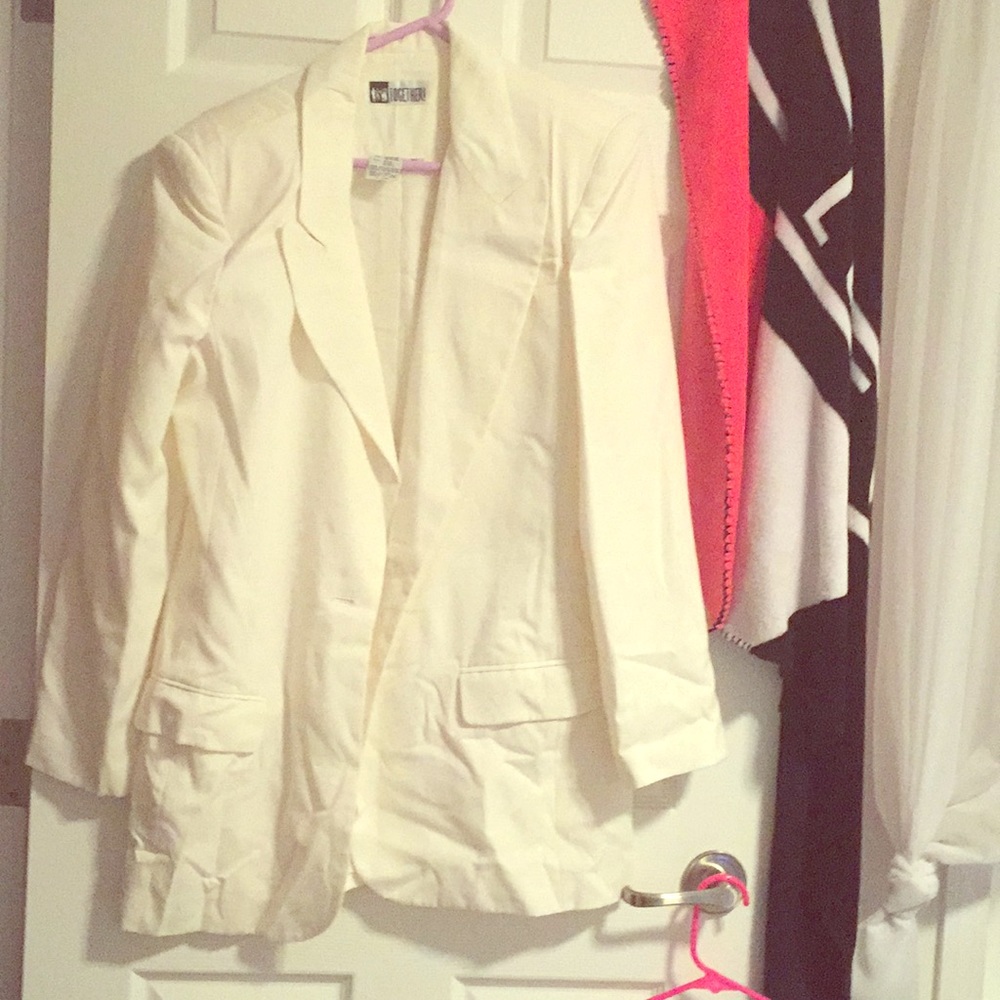 White blazer